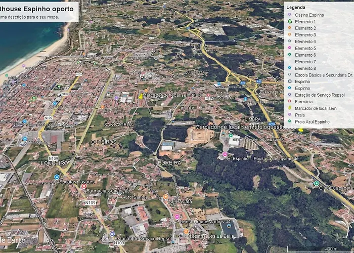 홈스테이 Pool & Sea Oporto